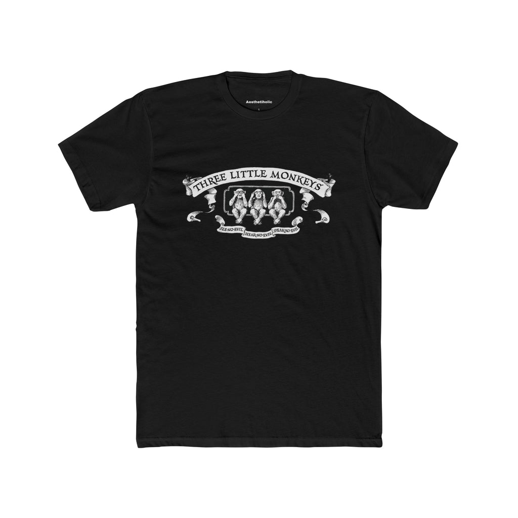 Three little monkeys Unisex Crew Tee