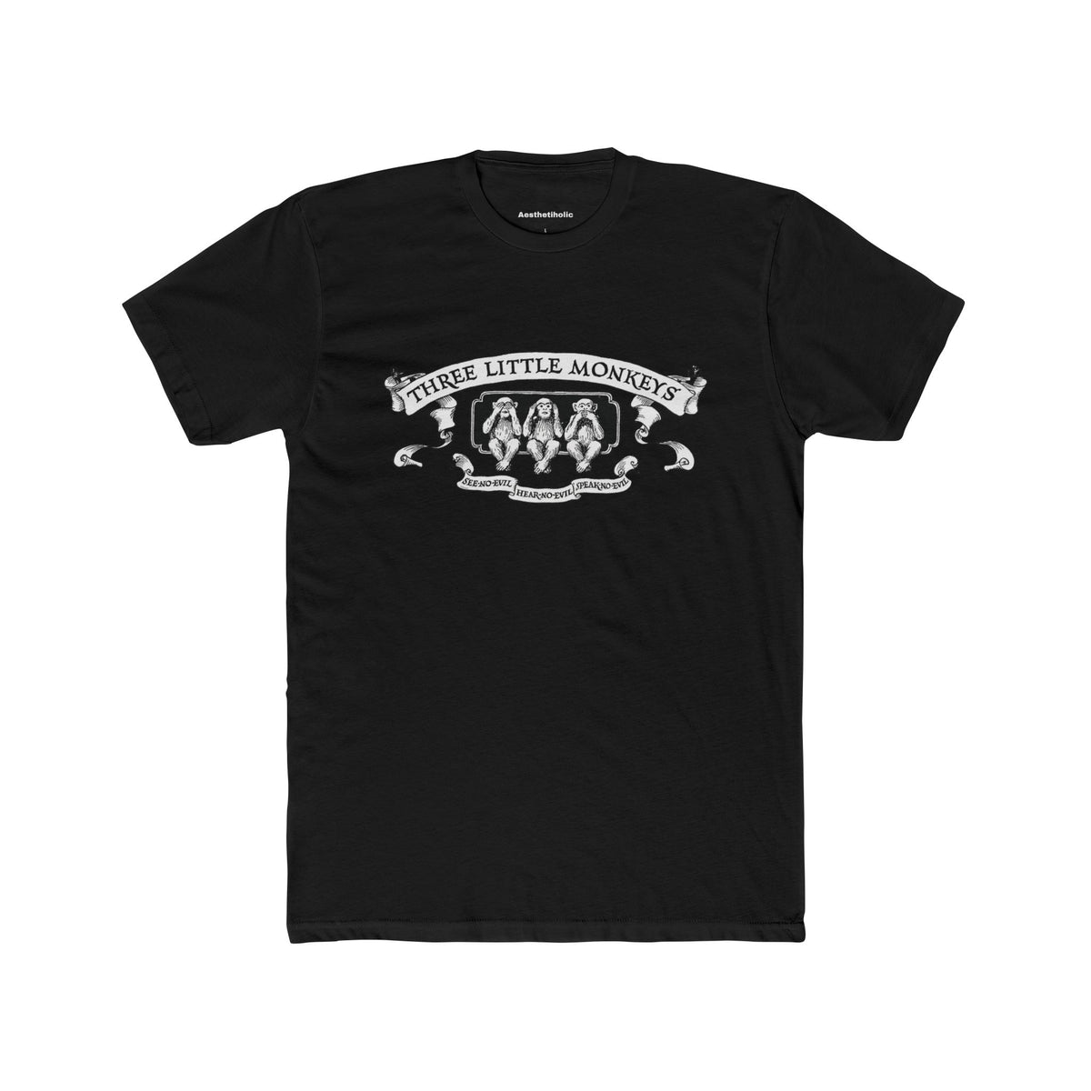 Three little monkeys Unisex Crew Tee