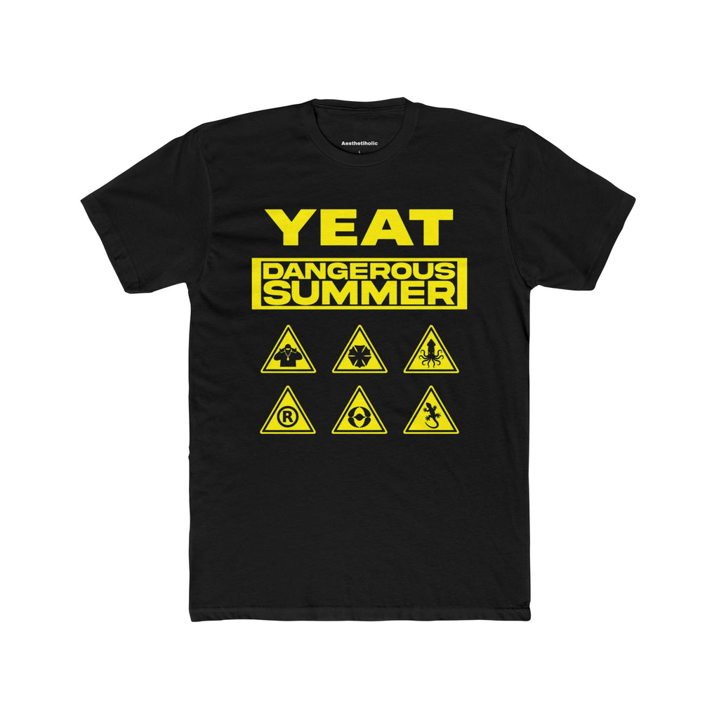 T-shirt Col Rond Unisexe Yeat Dangerous Summer