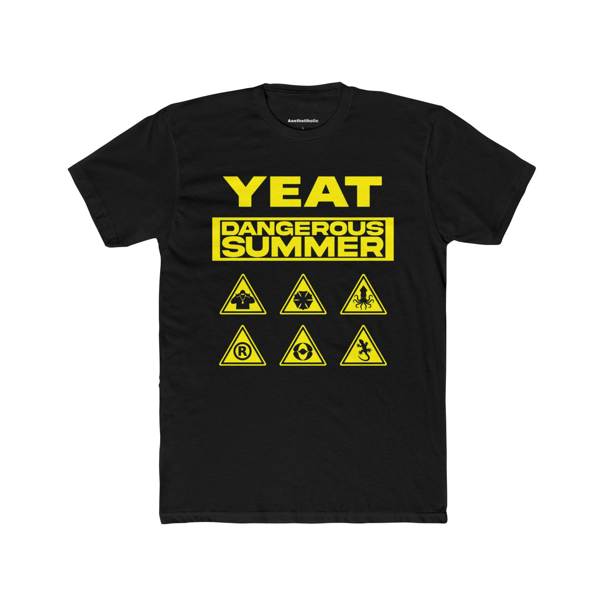 T-shirt Col Rond Unisexe Yeat Dangerous Summer
