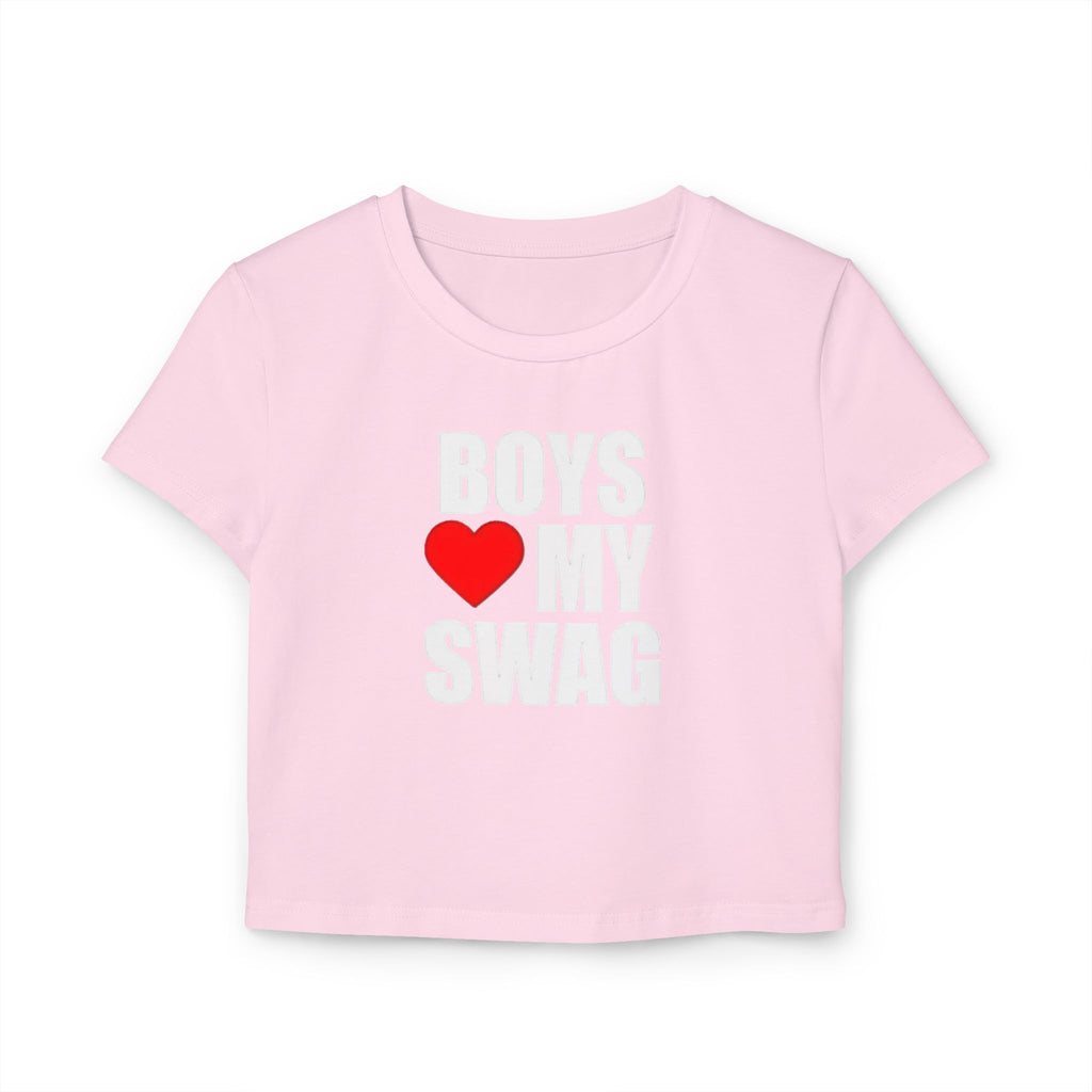 T-shirt court « Boys love swag »