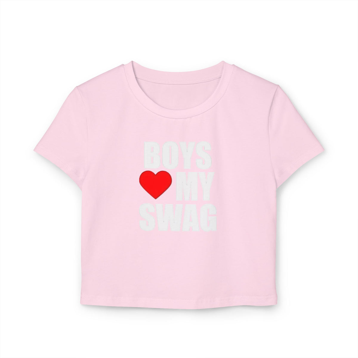 T-shirt court « Boys love swag »