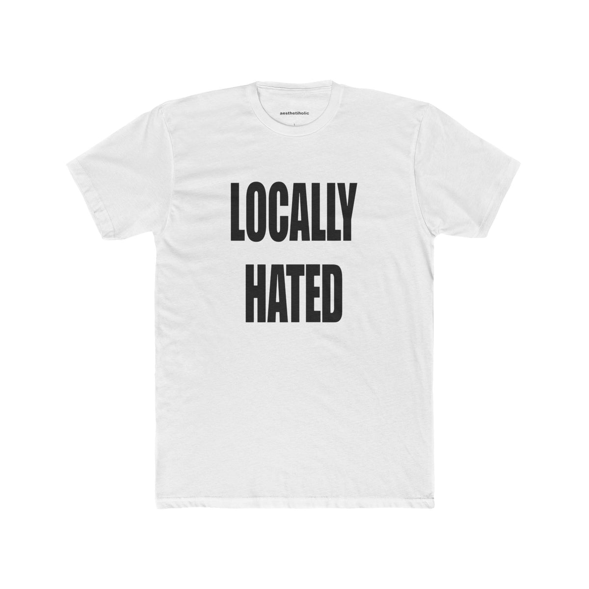 Unisex Cotton Crew Tee