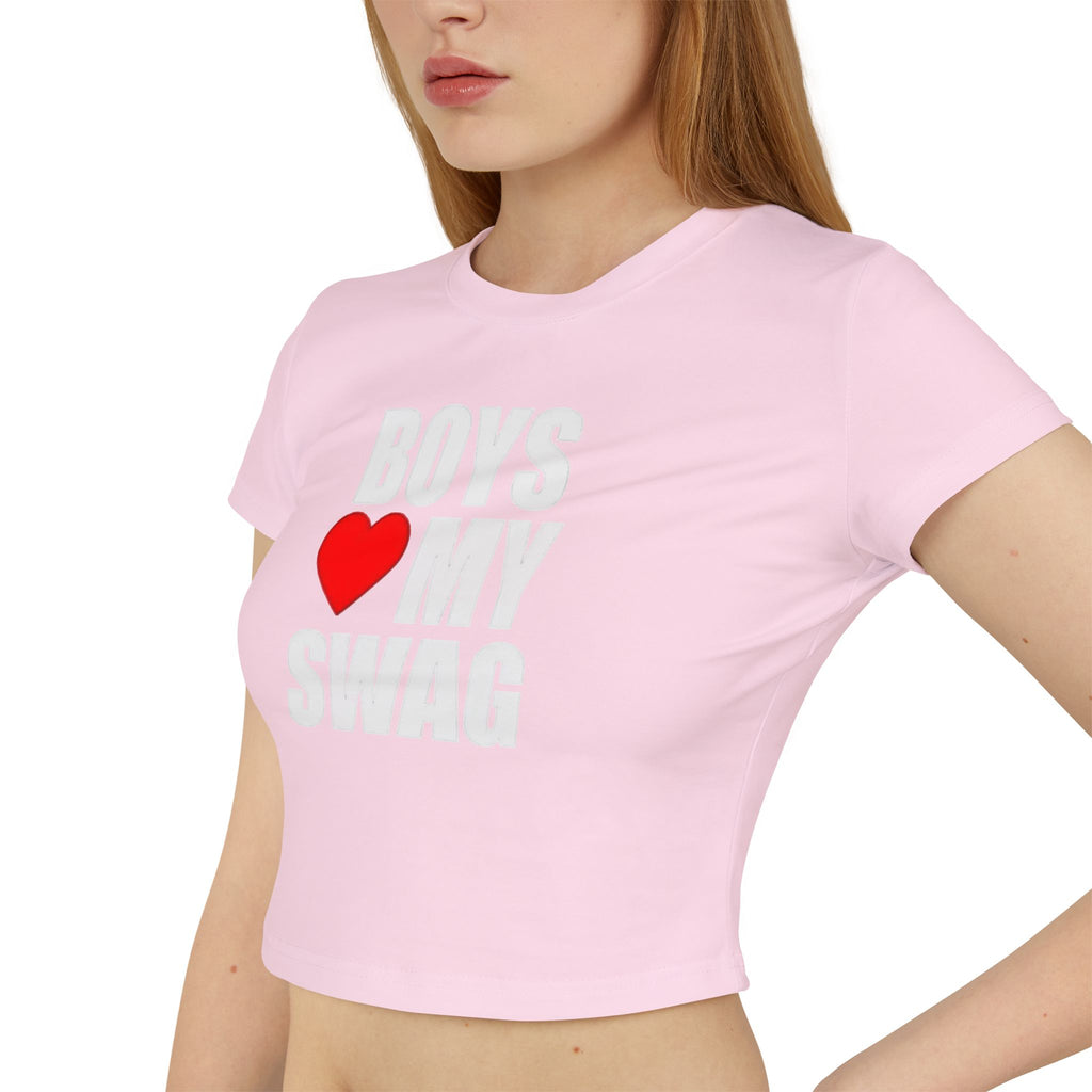 T-shirt court « Boys love swag »