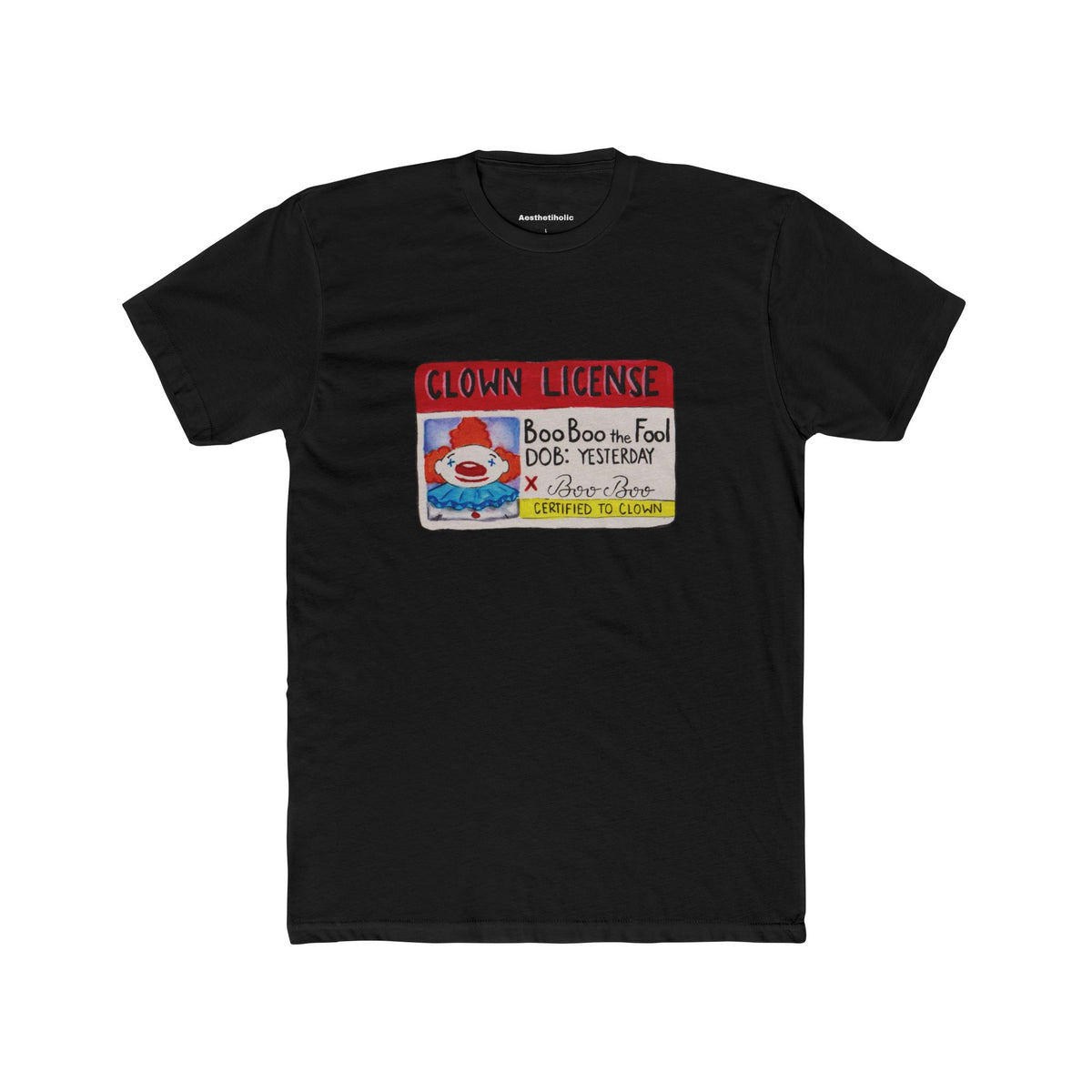 Clown License Unisex Crew Tee