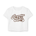 Tee-shirt Bébé Les brunes le font mieux