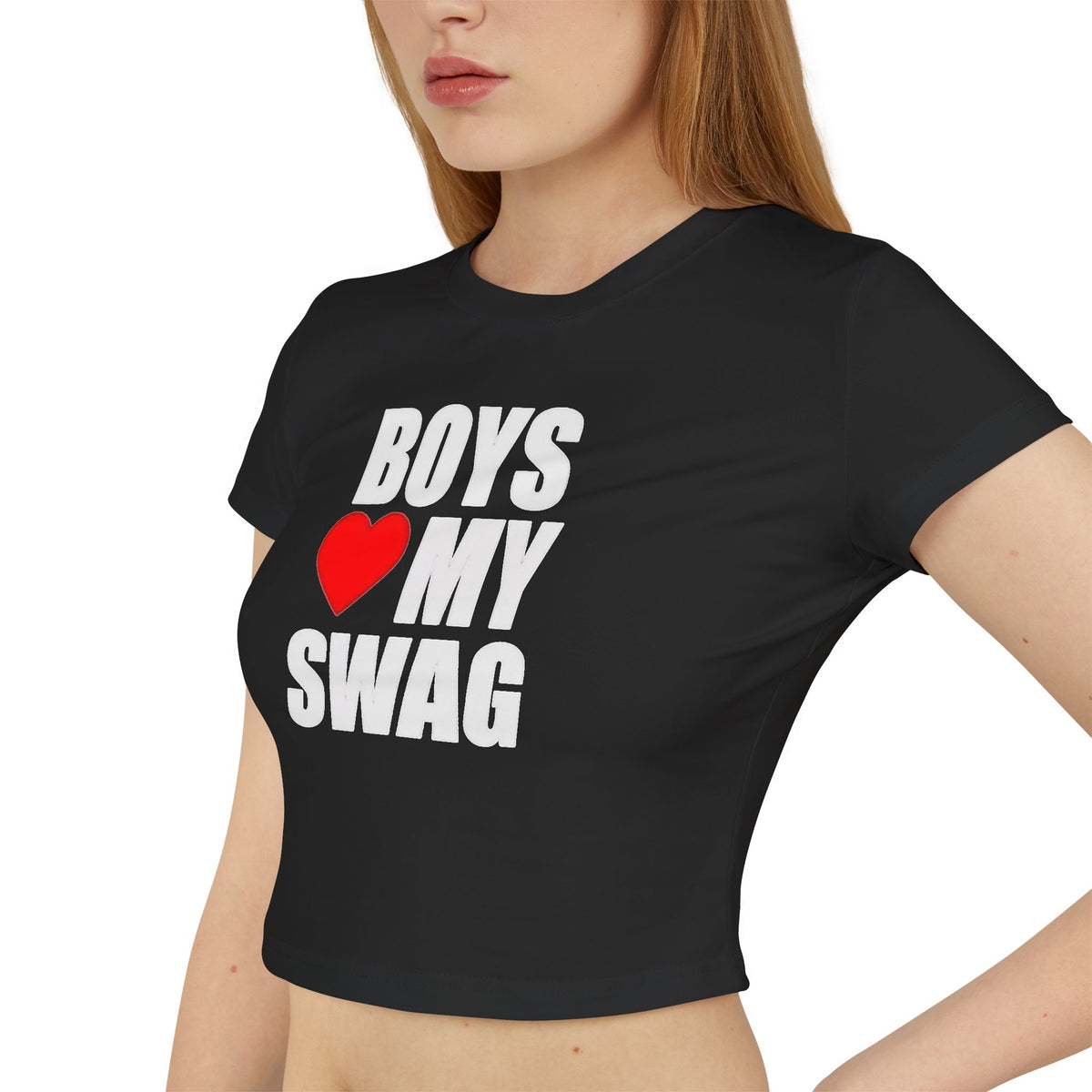 T-shirt court « Boys love swag »