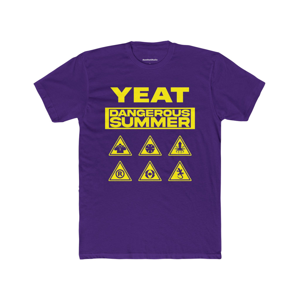 T-shirt Col Rond Unisexe Yeat Dangerous Summer